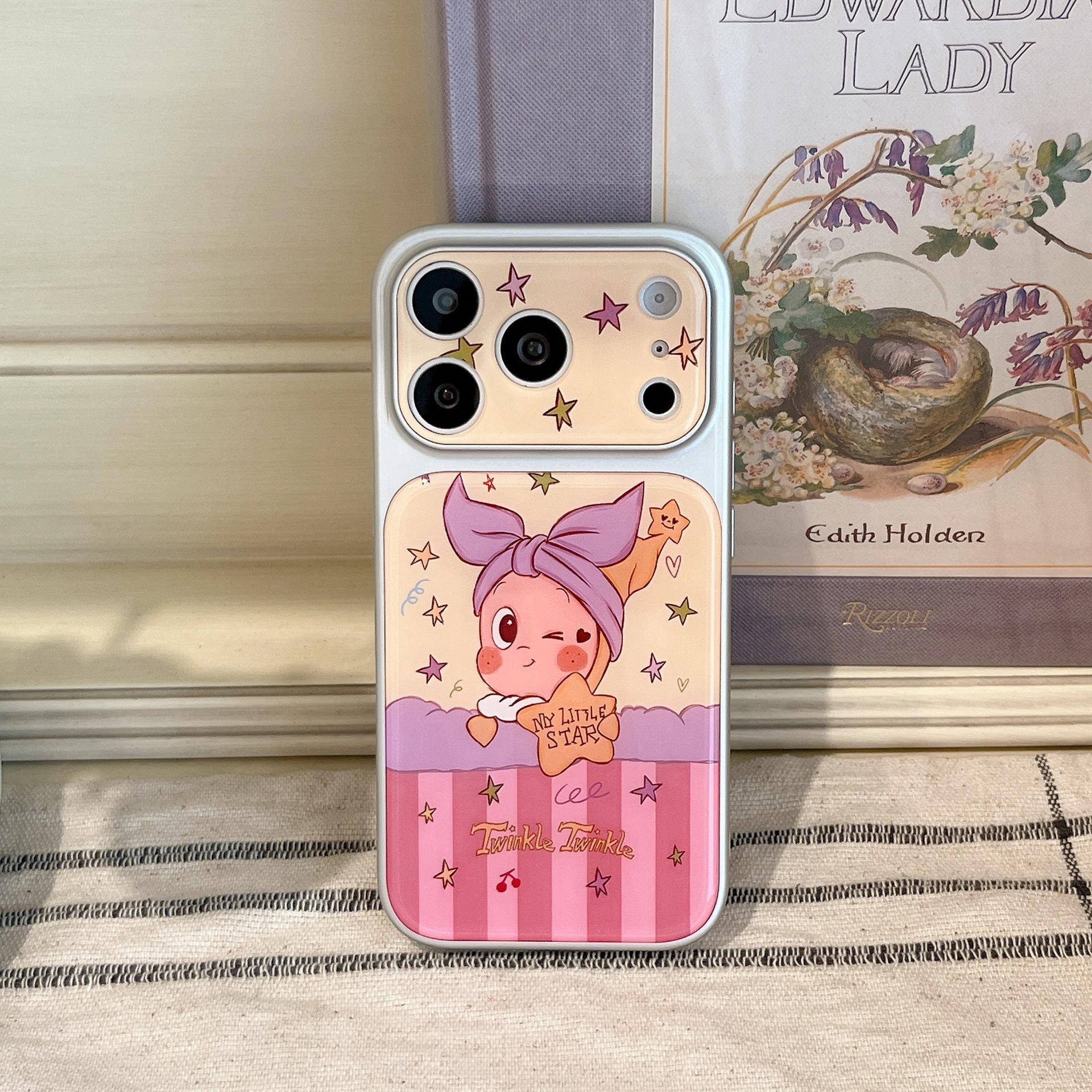 

Acrylic Ice-Feel Shower Cap iPhone Case for Star Person Machined серебряный