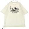 GERRY embroidery Short sleeve Round neck T-shirt M white Men's Used