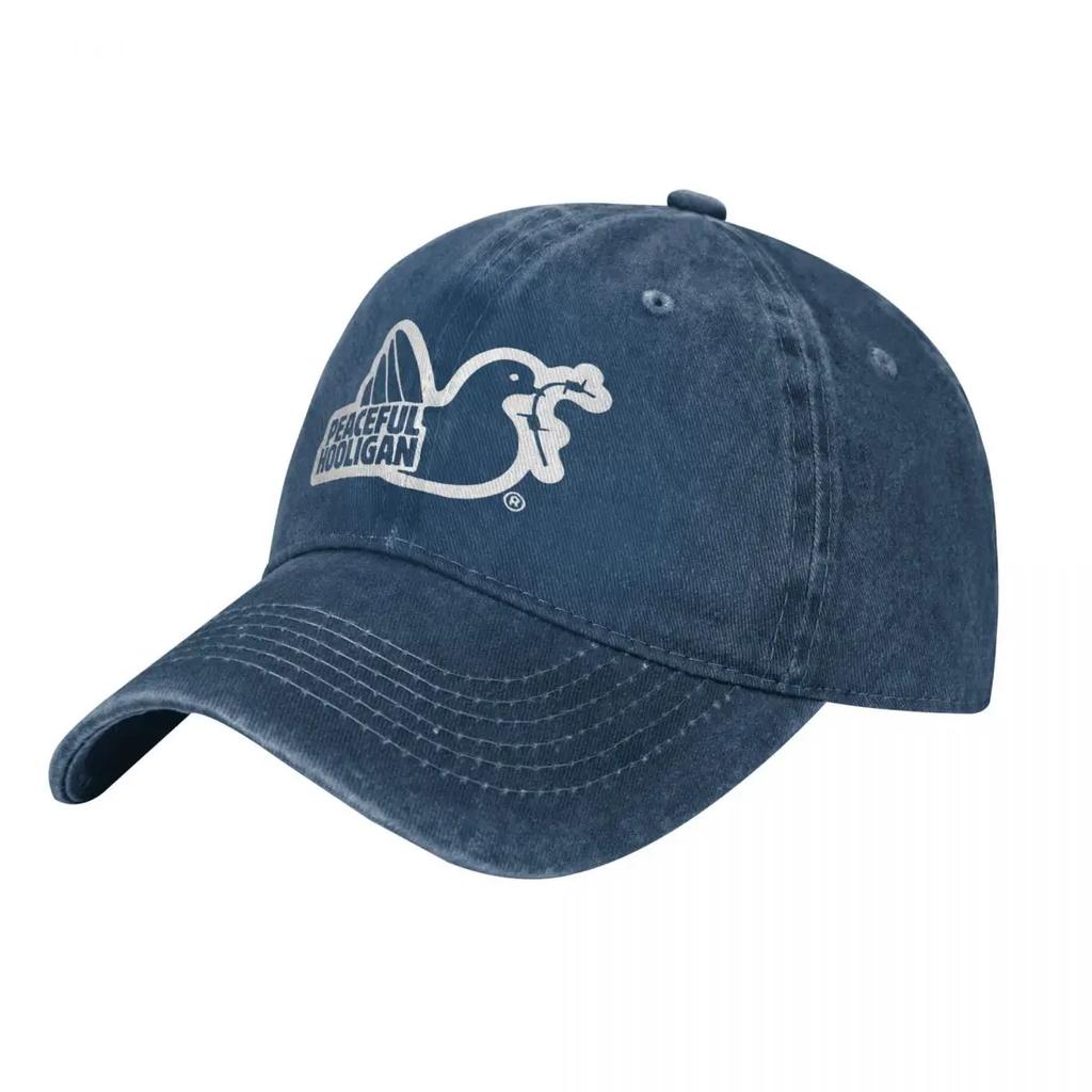 Peaceful Hooligan Grafiskt Tryck Svart Med Vitt denim Hat Lightweight Unisexs Hats Cap Unisex Summer