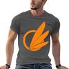 Avali Logo Orange T-Shirt Athletic Fit Sportliches Kurzarm Oberteil