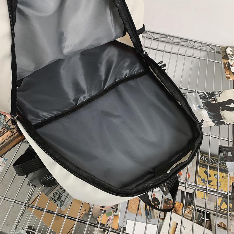 School bag travel outdoor mountaineering backpack new trend couple versatile school bag large capacity high value simple shoulder bag