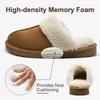 Fashion New Winter Fuzzy Women Slippers Indoor Soft House Shoes Fashion Brand Fluffy Suede Women Shoes Outdoor Antiskid Flat Slippers
