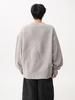 Men's Trendy Solid Color Henley Neck Sweater Jacket - Autumn Winter Loose Casual Knitwear