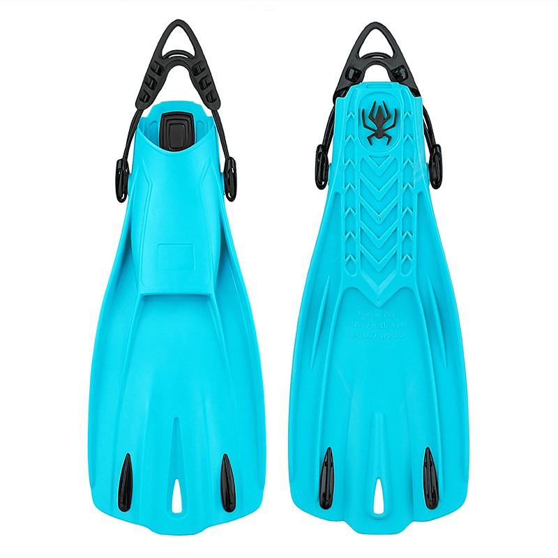 Lightweight Open-Heel Snorkeling Scuba Diving Fins With Elastic Strap Adults Size 34-47