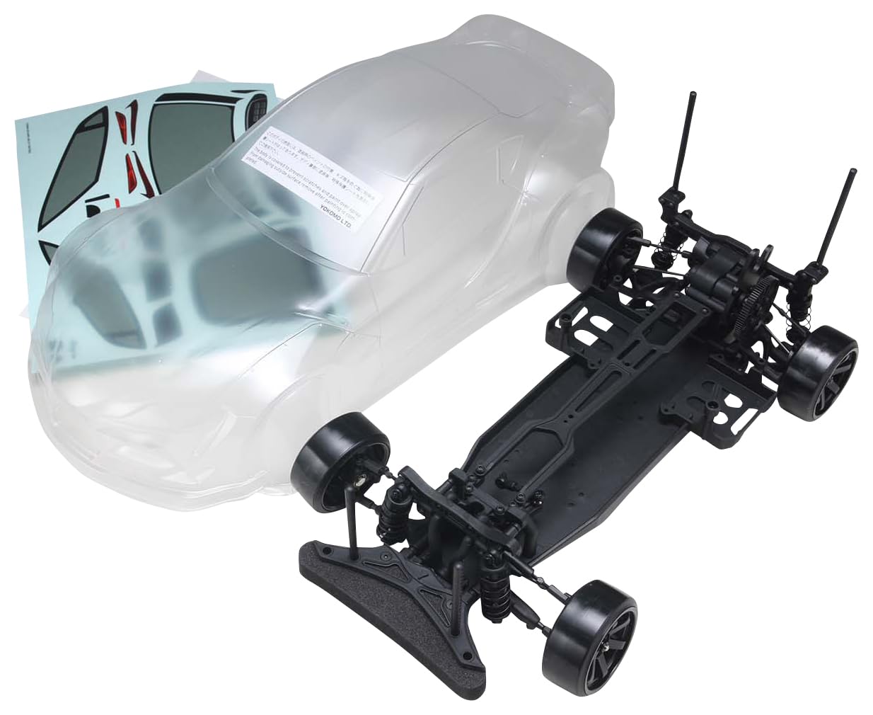 

Yokomo PANDEM GR Supra Kit Drift Package 2WD Electric Radio Control (Unpainted Clear) DP-GRA90