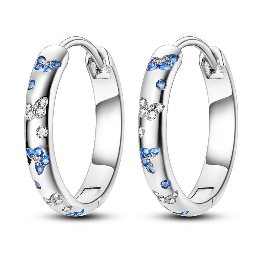 Copper Plated Woman Hoop Earring Original Pendientes For Jewelry Gift Fashion Eardrop