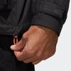 adidas Tiro 19 Lightweight Hooded Windbreaker Jacket Regular Fit Water Repellent Outdoor Sportswear Men Black GF4019