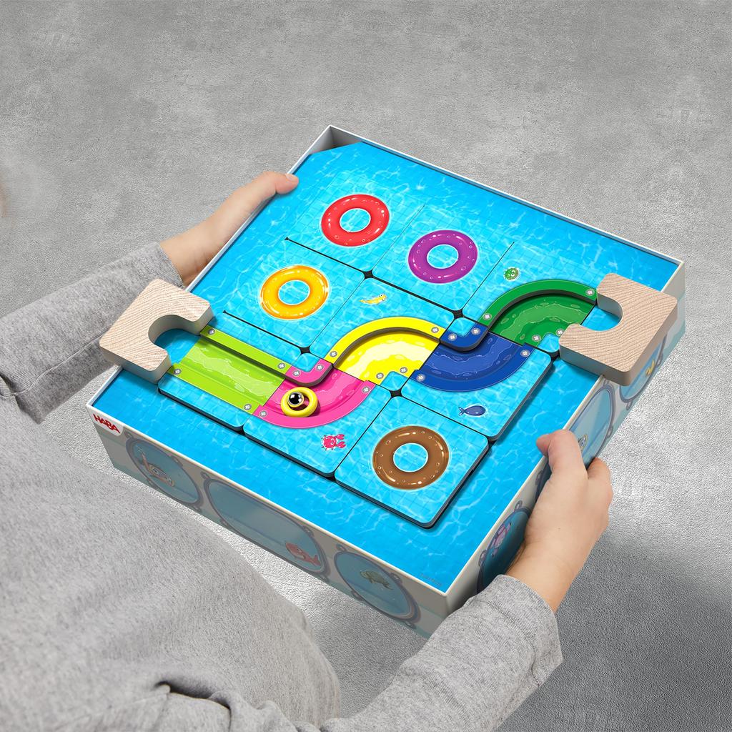 HABA Logic Game Water Slide HA6822