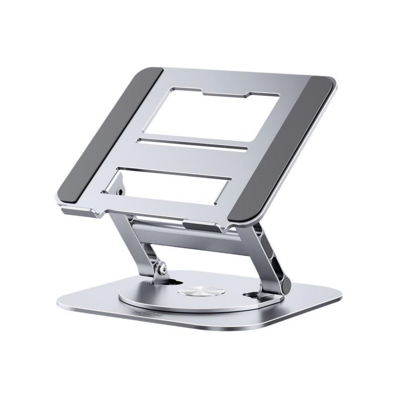 Third Gen Aluminum Alloy Folding, Height-Adjustable, Rotating Laptop Stand