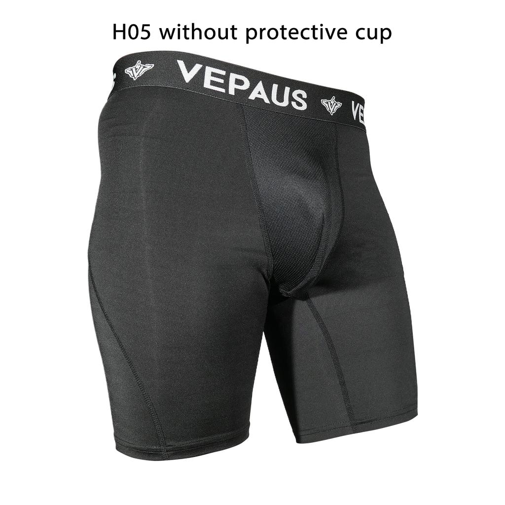 VEPAUS Boys Compression Shorts with Protective Bio-Flex Cup, Moisture Wicking Vented Protection for Baseball, Youth Size