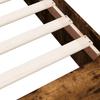 Bed Frame Smoked Oak 75 X 190 Cm Particleboard