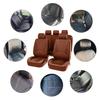 Eye-catching Full Set of Car for Seat Cover Print Protective Cover Cool Style Black Pet for Seat Cover for Bench Protect