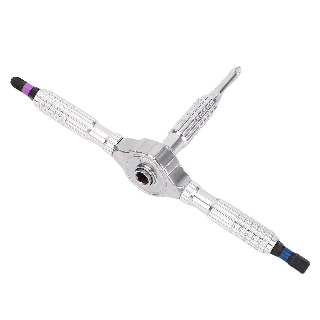 Ratchet Screwdriver Set 58T 50N.m Magnetic Detachable Handle Multifunctional Screw Driver Kit with 38 Bits for Repair