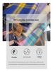 Timeless British Plaid Scarf: Classic Australian Wool for Winter - Women's Gray & White Retro Neckwear