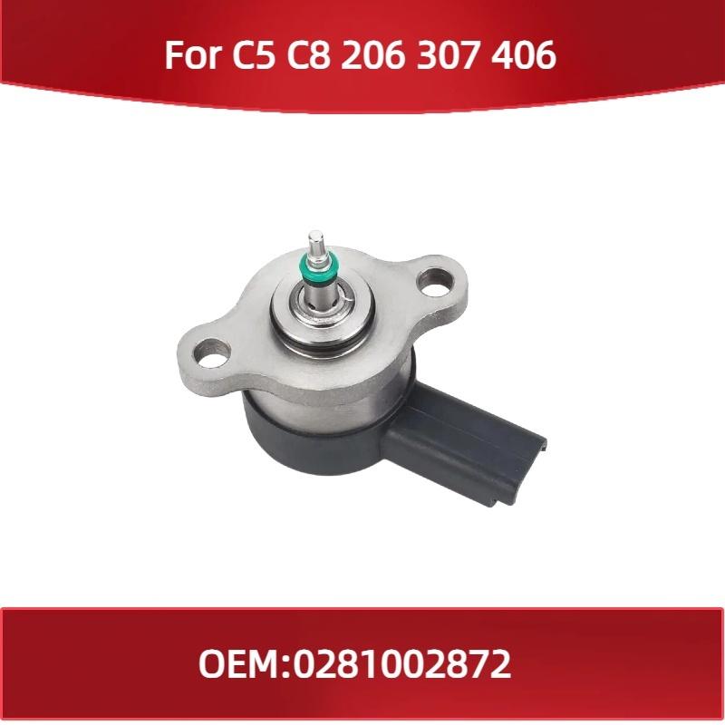 

0281002872 Fit for Citroen C5 C8 for Peugeot 206 307 406 2.0 2.2 HDI for Fiat Scudo Fuel Rail Pressure Regulator Control Valve