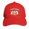 Booooks Halloween Ghost Reading Books Cap Fashion Casual Baseball Caps Adjustable Hat Hip Hop Summer Unisex Baseball Hats