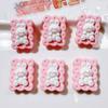10Pcs New Cute Resin Cartoon Bowtie Cat Flat Back Parts Embellishments For Hair Bows Accessories