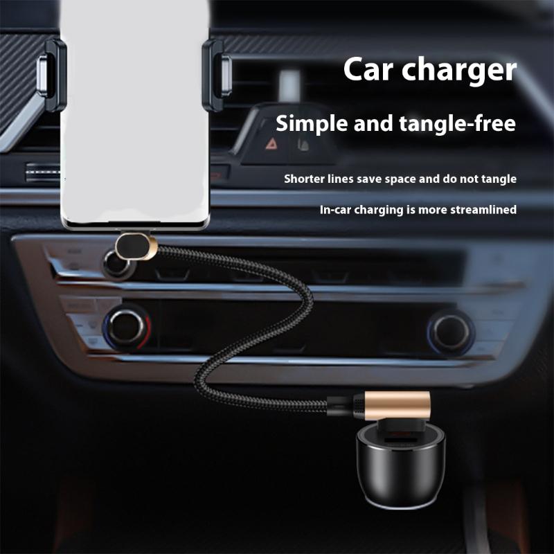 Short USB Type C Cable Fast Charging Durability Braided Cord for Quick Power Delivery and Travel Use