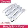 For Volkswagen VW Jetta A4 Bora MK4 1998~2005 Chrome Door Handle Cover Trim Catch Car Cap Accessories 1999 2000 2001 2002 2003
