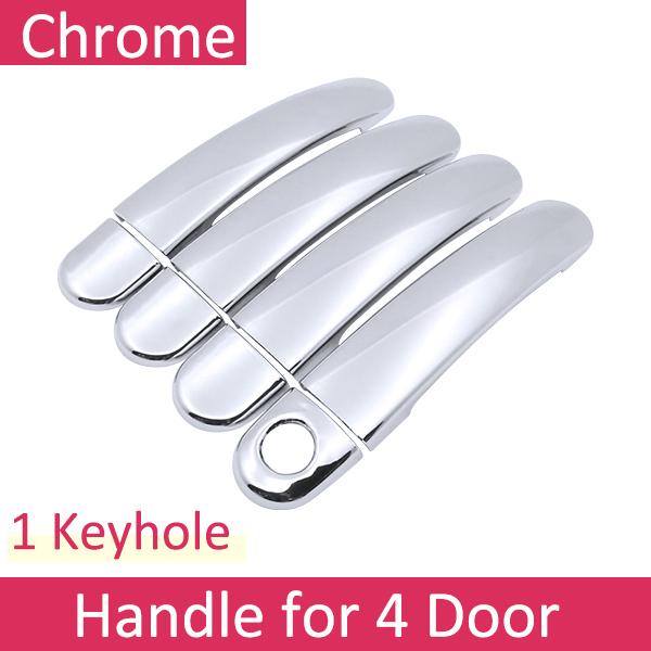 For Volkswagen VW Jetta A4 Bora MK4 1998~2005 Chrome Door Handle Cover Trim Catch Car Cap Accessories 1999 2000 2001 2002 2003
