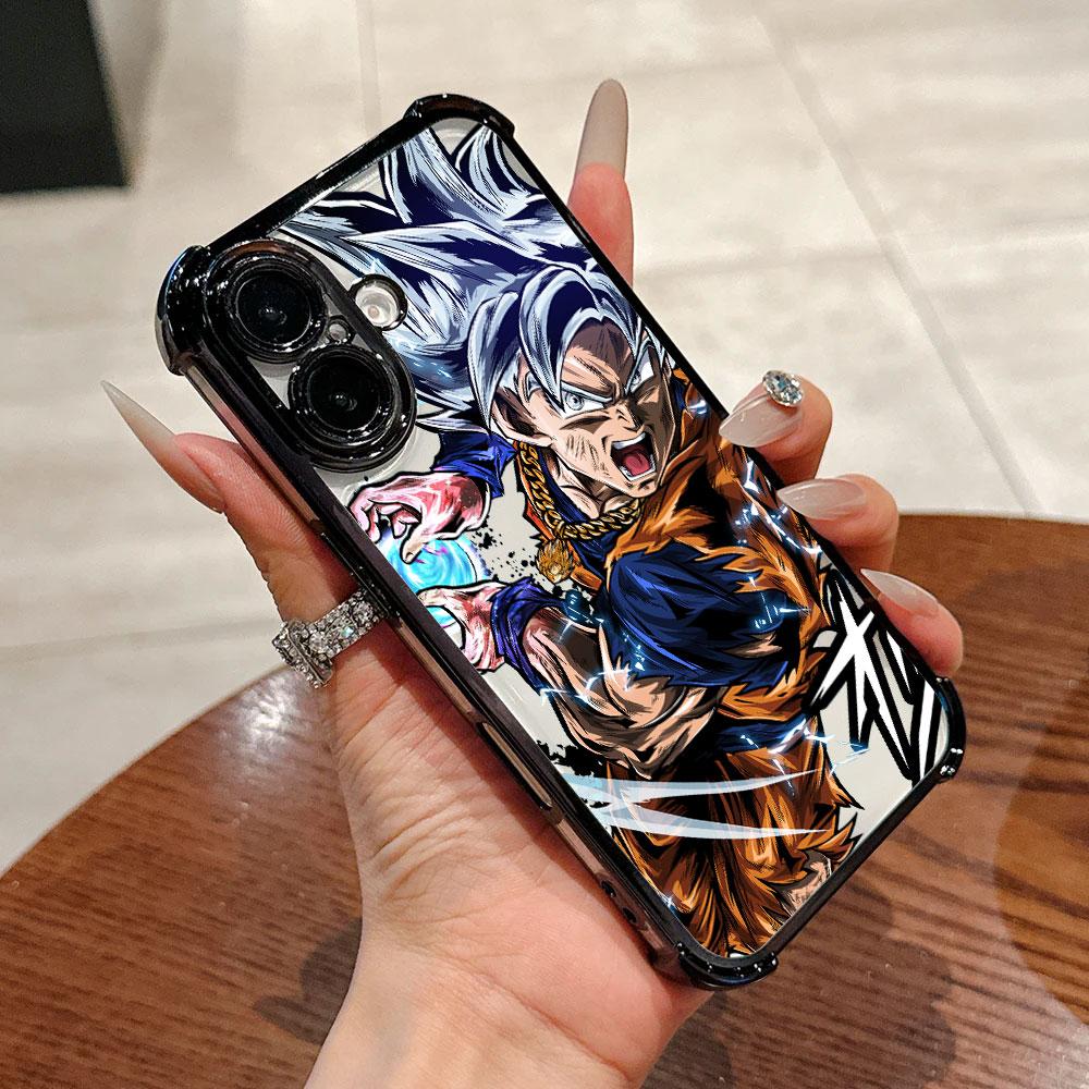 Japanese Anime Dragon Balls Vegeta Soft Funda For iPhone 18 17 Pro 16 15 14 13 12 11 Pro Max Case 17 Plus 17E 16E 17Air Phone Cover