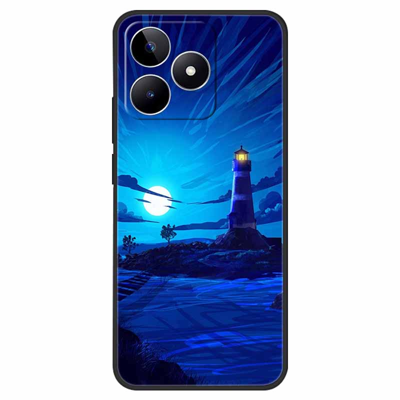 For Realme C53 Case Shockproof Soft silicone TPU Back Cover For OPPO Realme C53 4G Phone Cases Cartoon RealmeC53 C 53 2023
