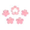 5 pièces/set Emporte-pièce Sakura Moule Tampon Biscuit Rose Fondant Outils de Cuisson Accessoires Outils de Cuisine