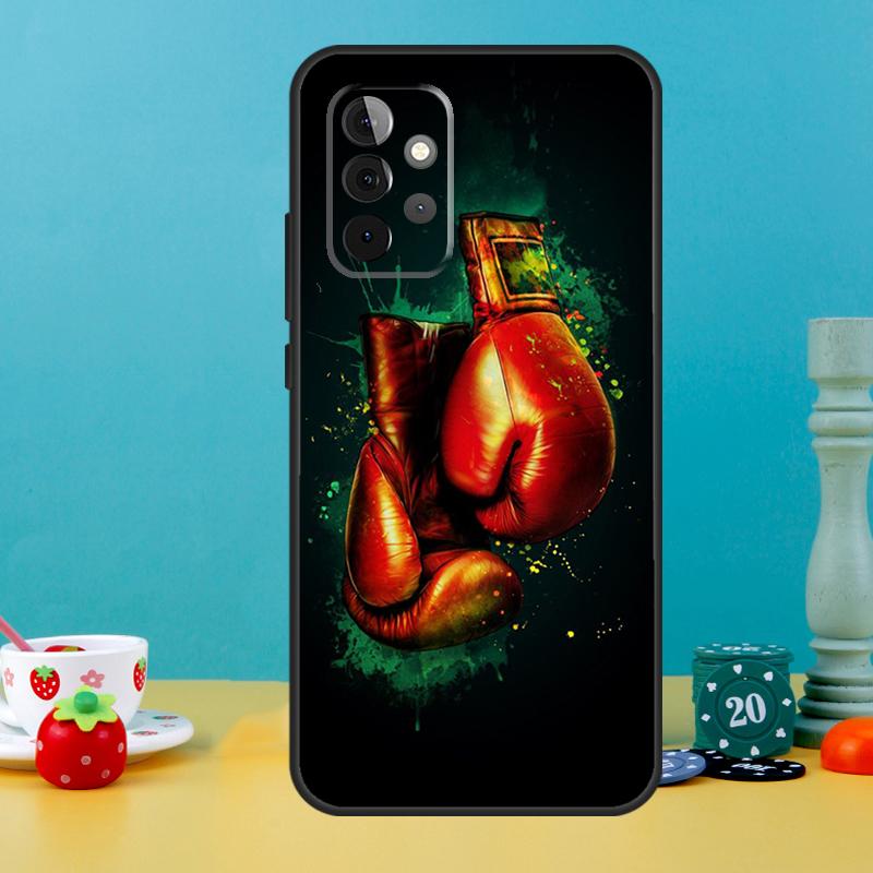 Boxing Gloves Case For Samsung Galaxy A55 A56 A36 A54 A34 A14 A05 A16 A26 A12 A32 A52 A13 A33 A53 A15 A35