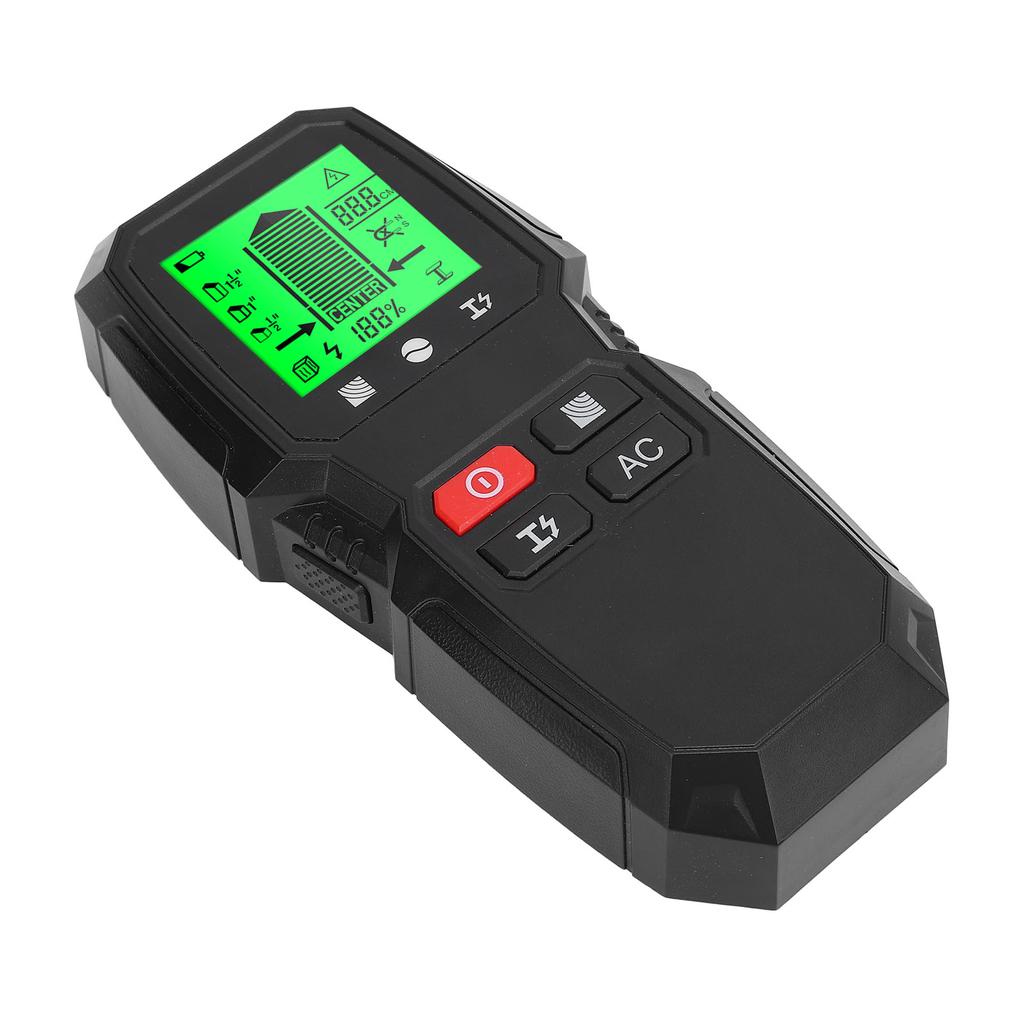 Wall Scanner Handheld LCD Display Multifunctional High Accuracy 5 In 1 Stud Detector for Metal Wood