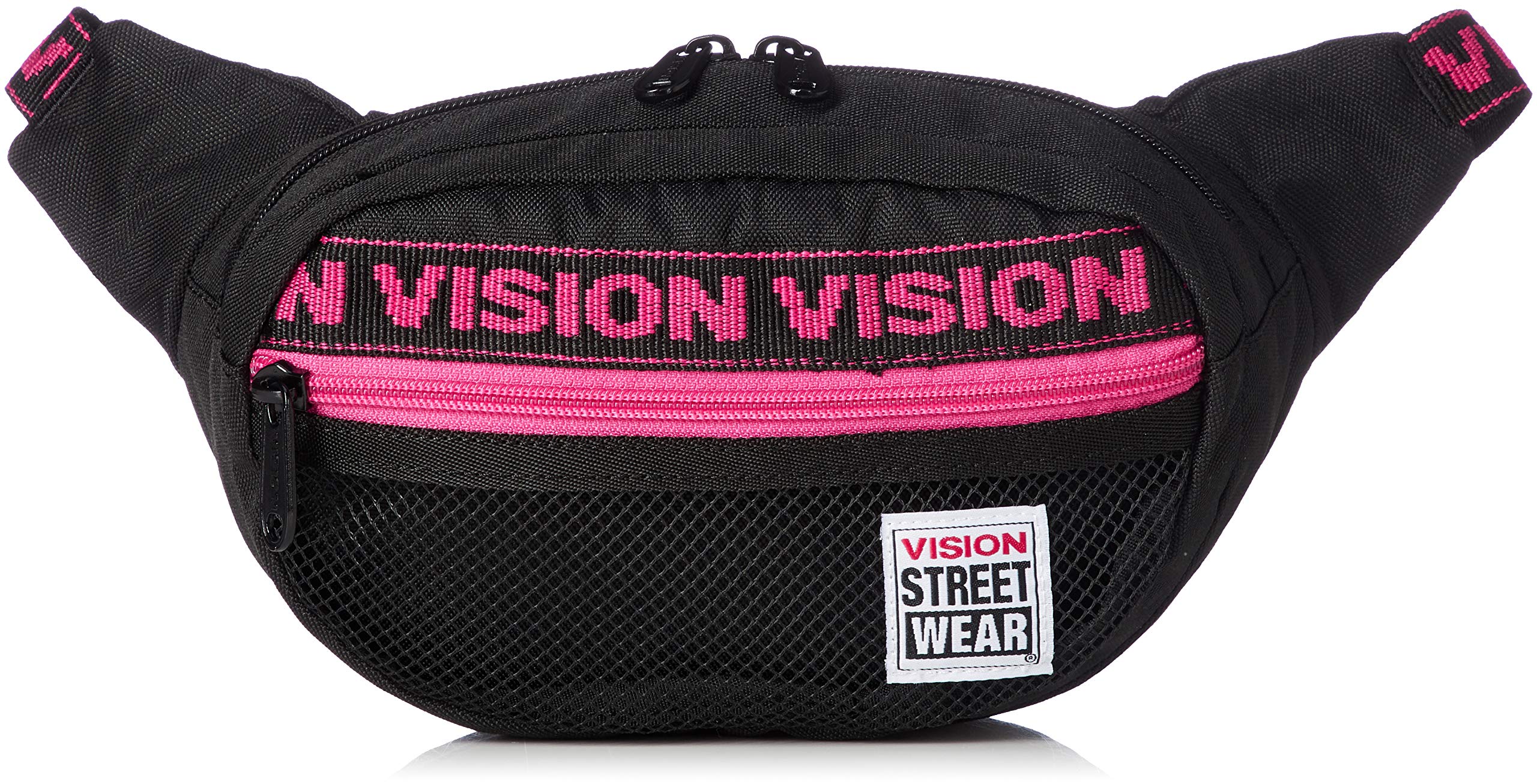 

Поясная сумка VSJQ200 VSJQ200 [Vision Streetwear] BK/PK Черный/Розовый
