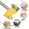 8mm Shank Router Bit Cnc Milling Cutter, Woodworking Milling Cutter Planing Woodworking Tool, Cnc Milling Bits For Woodworking Board - Ri