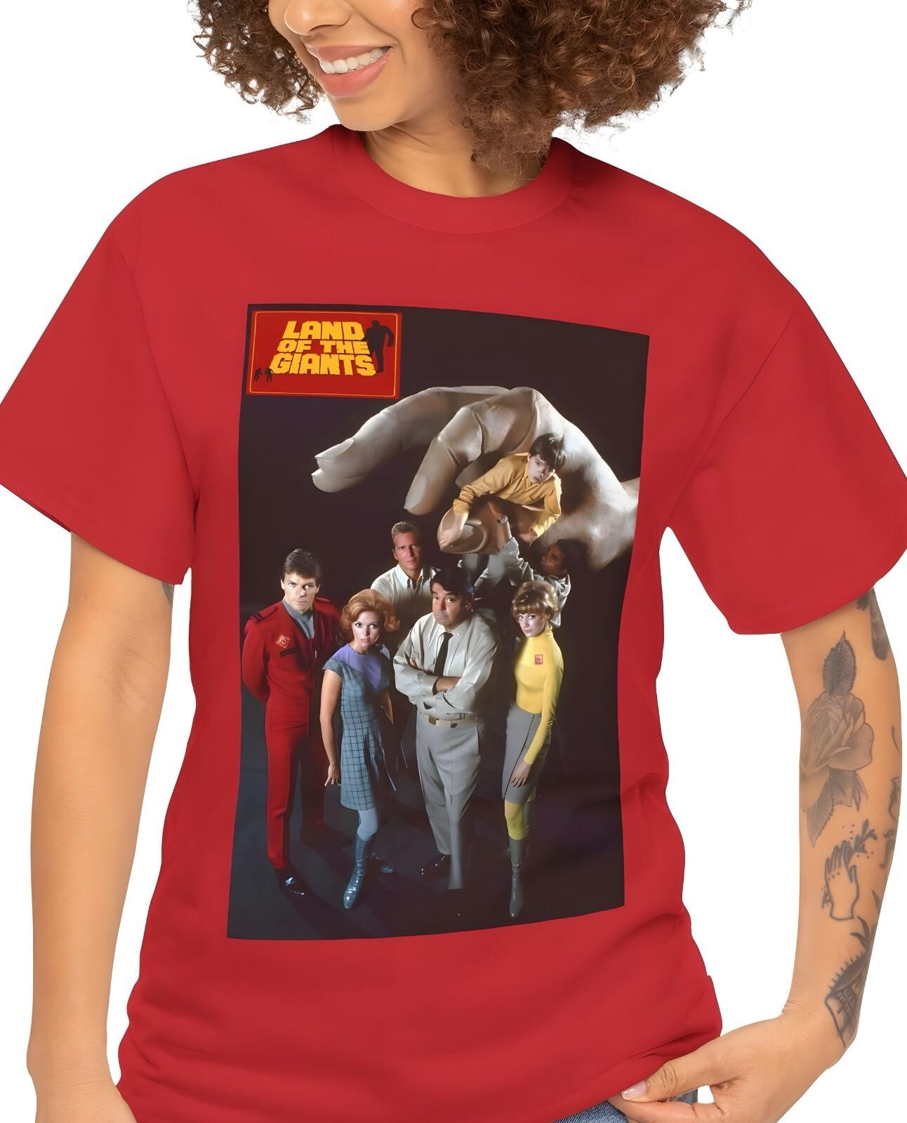 Land of the Giants (1969) T-Shirt Mens Womens Tees Top Science Fiction Spindrift Spaceship Allen 4XL
