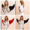 Angel Feather Wings Holiday Party Decoration Props Scene Layout New Year Party Christmas Decor Girls Catwalk Performance Show