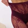 1 Pair Sexy Gothic Hollowed Tights For Women Lolita Floral Fishnet Pantyhose Ladies Fashion Lace Flower Stockings Lingerie