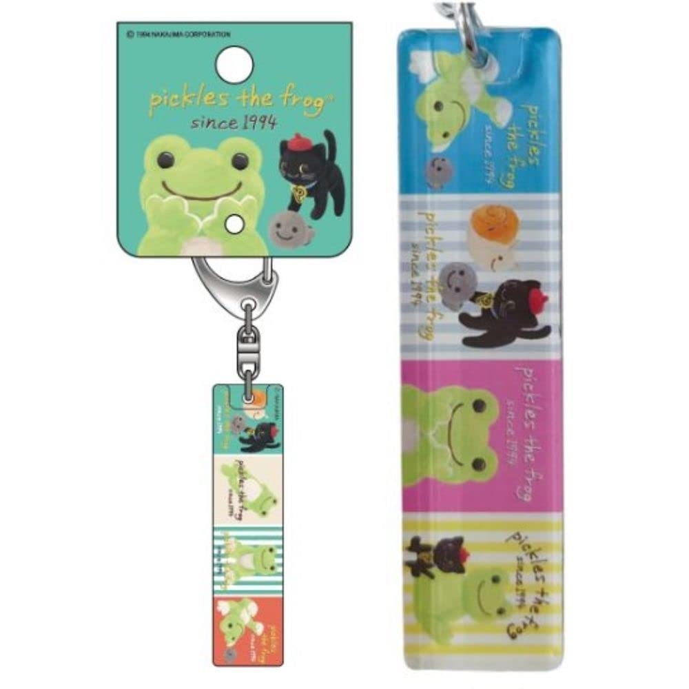 Ushikubo Kogeisha Pickles Acrylic Stick Key Holder Puffy Green PK-020