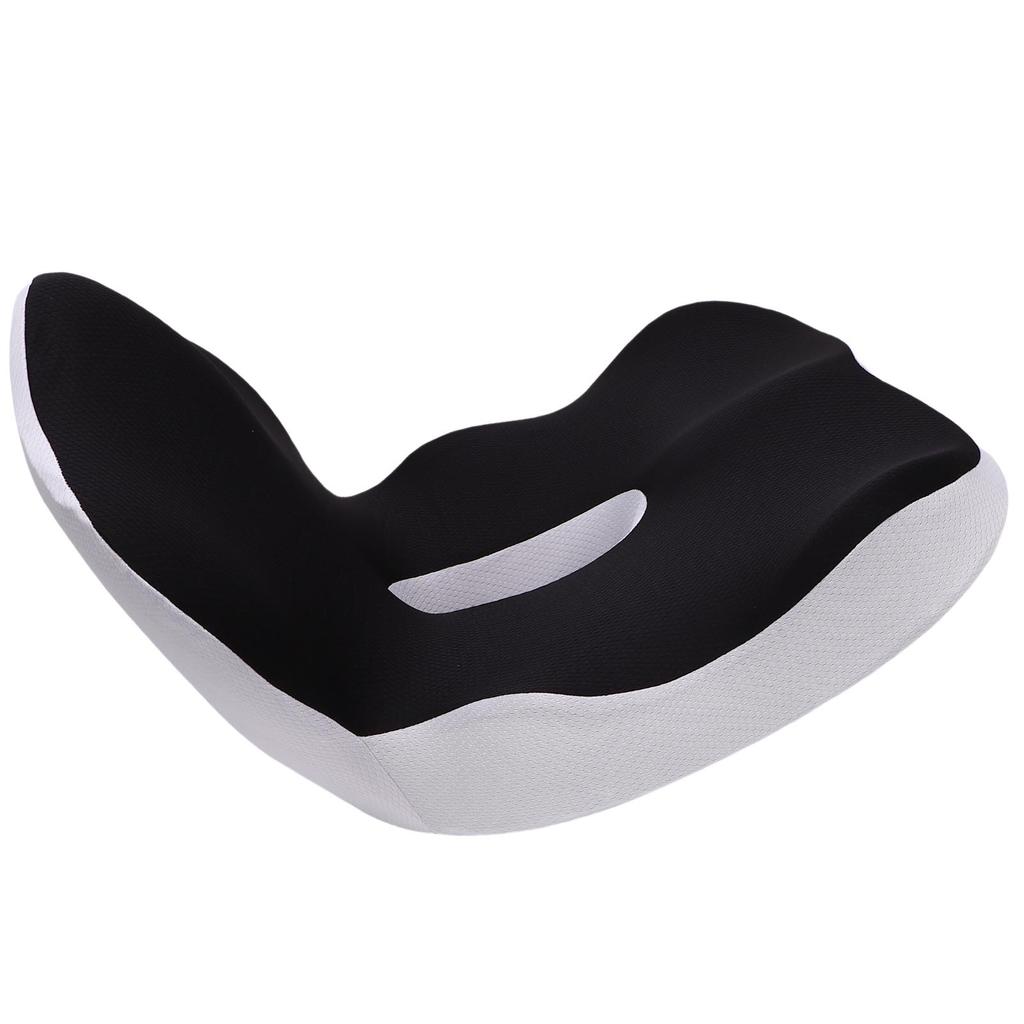 Seat Cushion and Lumbar Support Pillow One Piece Back Support   Chair Cushion with Removable Washable Cover