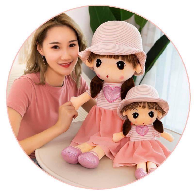Adorable Sweetheart Fairy Plush Doll Soft Crystal Velvet Stuffed Toy Large Size