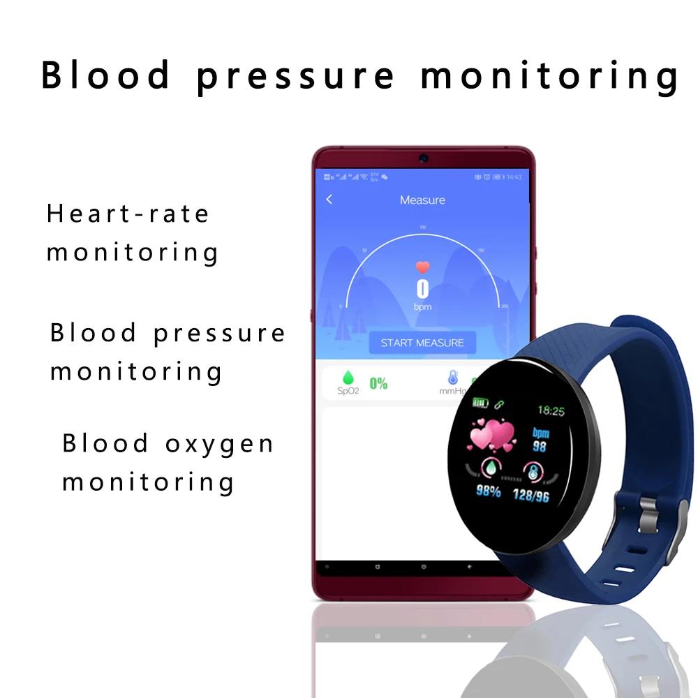 Bluetooth smart watch women men blood pressure heart rate monitor sport smartwatch digital watches tracker reminder