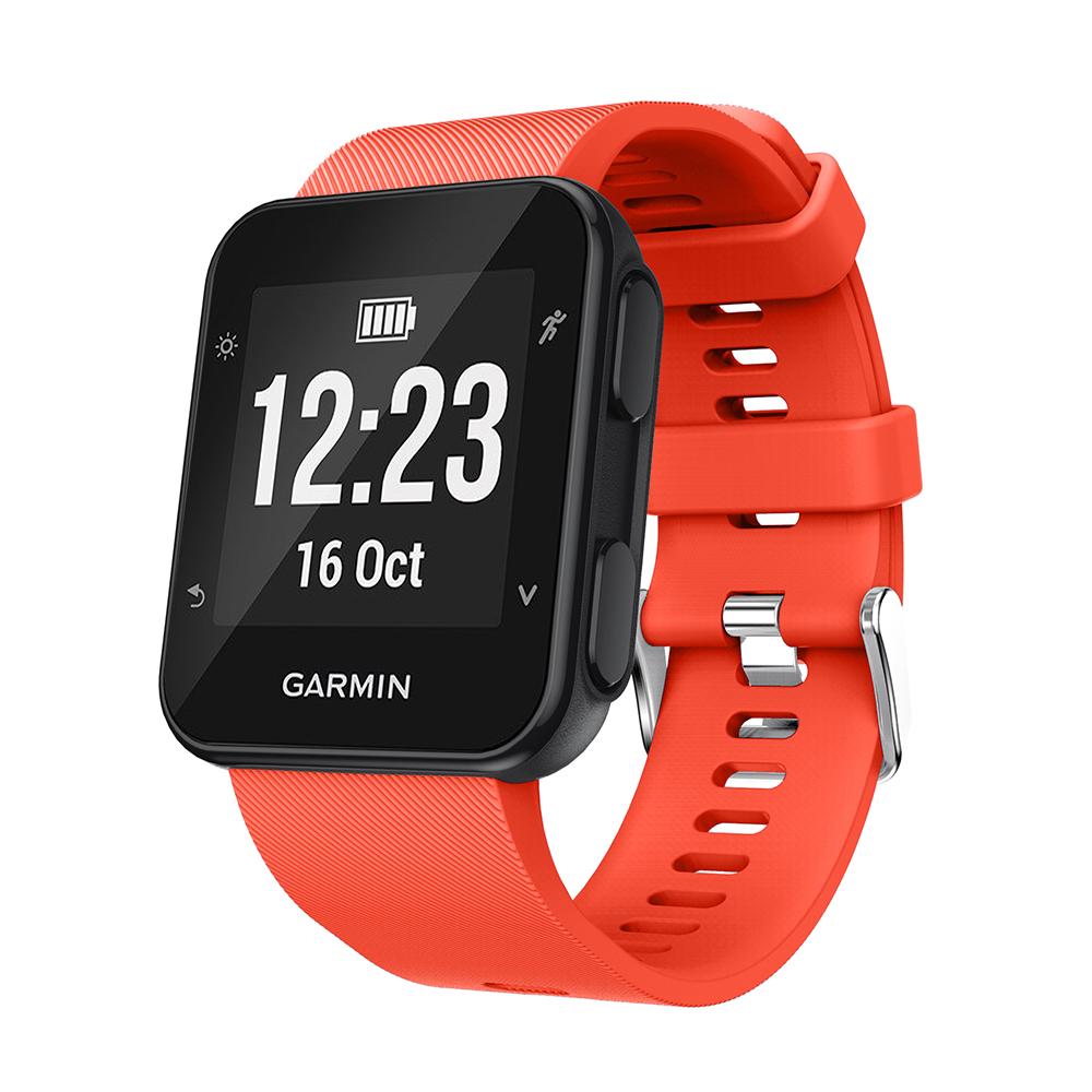 

Ремешок для смарт-часов Garmin Forerunner 35 30, сменный ремешок для часов, ремешок для запястья, силиконовый мягкий ремешок, браслет, новый фиолетовый