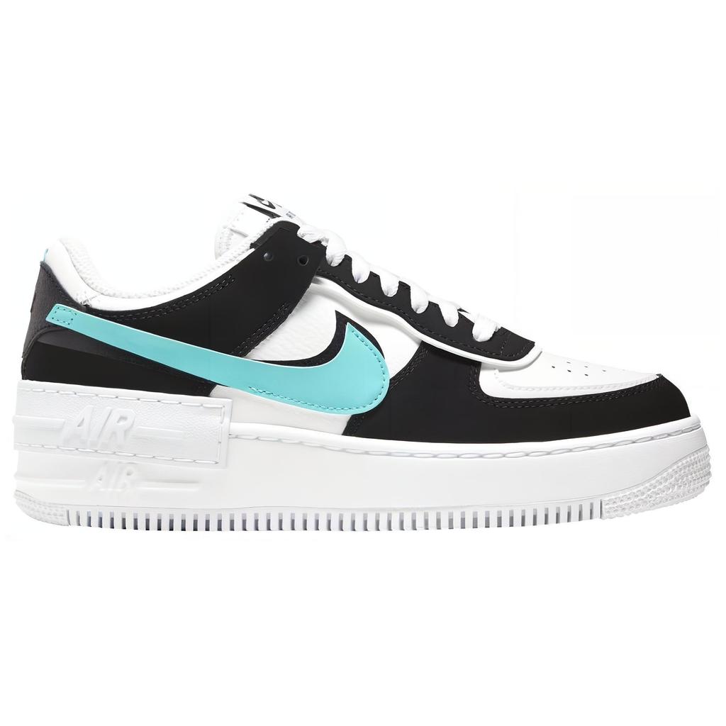 New Nike Air Force 1 Low Shadow White Black Aurora Women's CZ7929-100