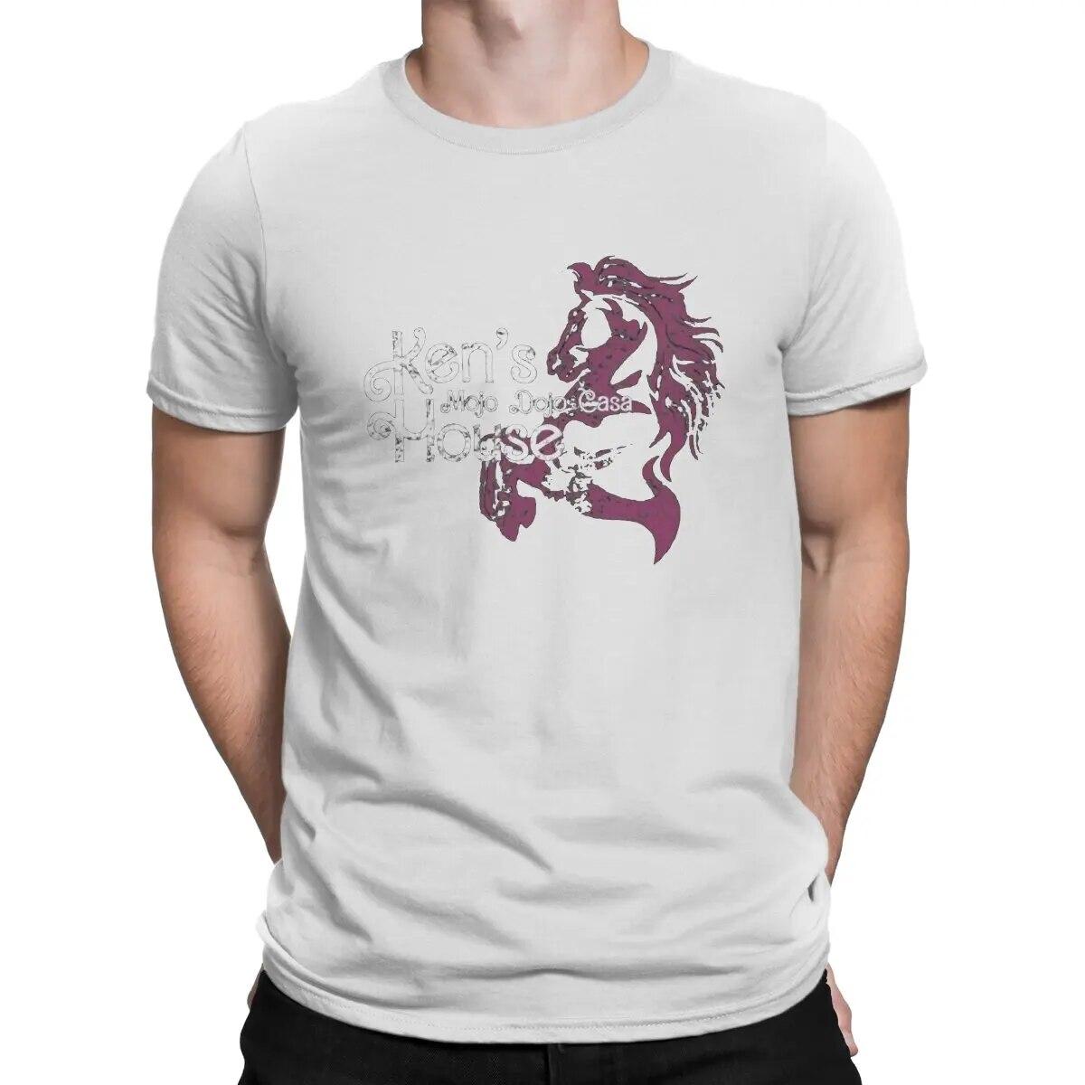 

Футболка унисекс Кена M-Mojo Dojo Casa Houses с круглым вырезом и коротким рукавом, футболка из 100% хлопка, юмор, подарки высшего качества на день рождения 3XL