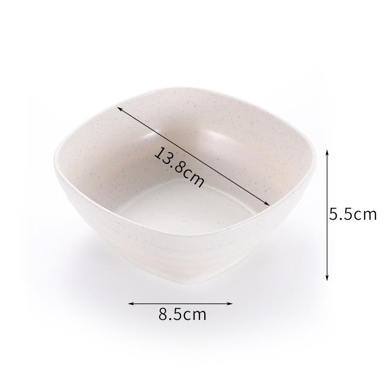 Haushalt Einfache Sturzfestigkeit Niedlich Gewürz Quadratische Schüssel