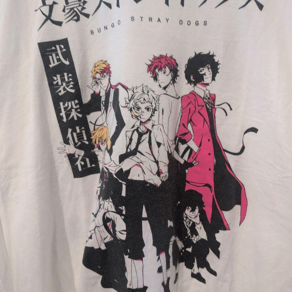 [USED] Official Bungo Stray Dogs T-shirt in excellent condition. Rare.