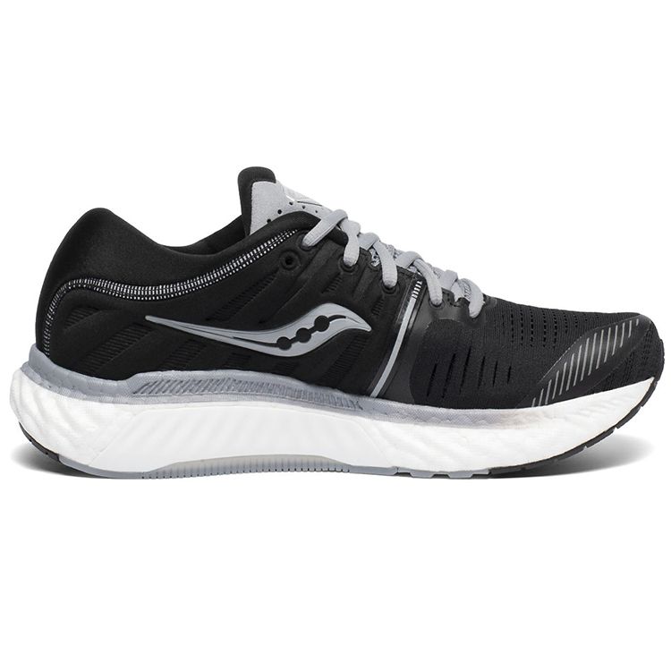 SAUCONY Hurricane 22 Comfortable Stable Low-Top Running Shoes Women Running Shoes Black White S10544-40