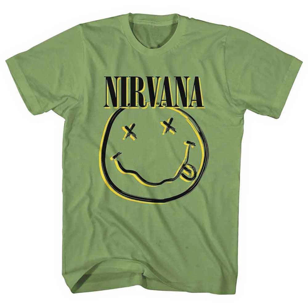 Nirvana Unisex T-Shirt: Inverse Smiley (Small) L
