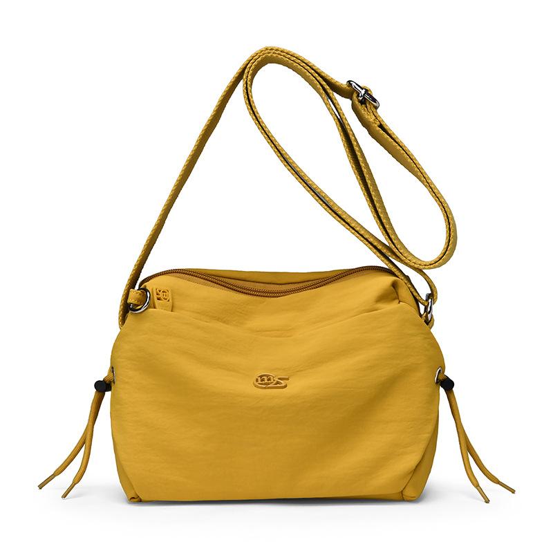 Fashionable Multi-layer Large-capacity Shoulder Bag for Casual Wear, Simple and Elegant Crossbody Bag Casually