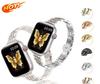 Metalowa Bransoleta do Apple Watch Series 10 9 8 7 6 5 4 3 Pasek Ultra 2 49mm 42mm 46mm 45mm 41mm 44 40 IWatch Pasek ze Stali Nierdzewnej