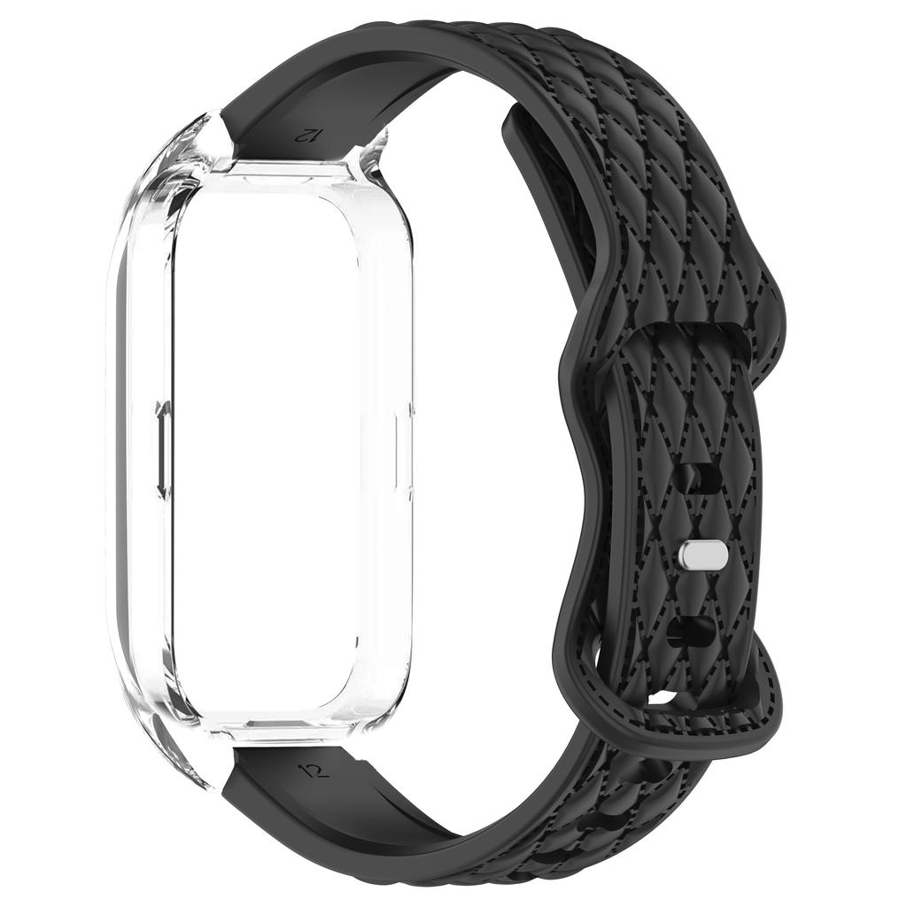 Case+Strap for Xiaomi mi band 9 8 active smartwatch accessories sprot Silicone bracelet correa PC shell Cover for Redmi band 2 3