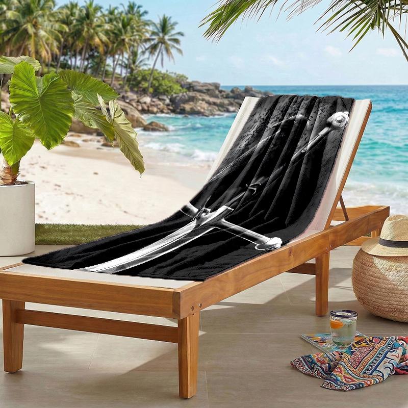 Vintage Artwork Fashion Beach Towel: Ideal for Summer Adventures Soft, absorbent and quick drying suitable for swimming and bathing