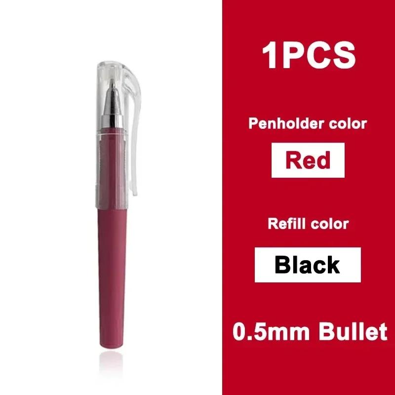 1 Stück Taschentinte Kurzer Mini-Gelschreiber Tragbarer Kurzer Stift Tragbarer Kleiner Schnelltrocknender Unterschreibstift für Kleine Schüler